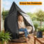 Housse d'extérieur pour œuf avec fermeture à glissière, housse imperméable pour chaise suspendue-174081542