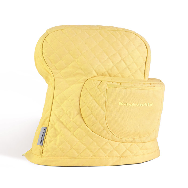 KitchenAid® Quilted Fitted Mixer Cover, Butter Yellow