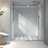 6076 Matte Black Shower Door, Style, 70Mm 304 Stainless Steel Pulleys, Soft Closing, Nano Cleaning, Tempered Glass For Bathroom Decoration Door 6076, Adjustable , Easy Glass, Enrapturing Accessory-124069849