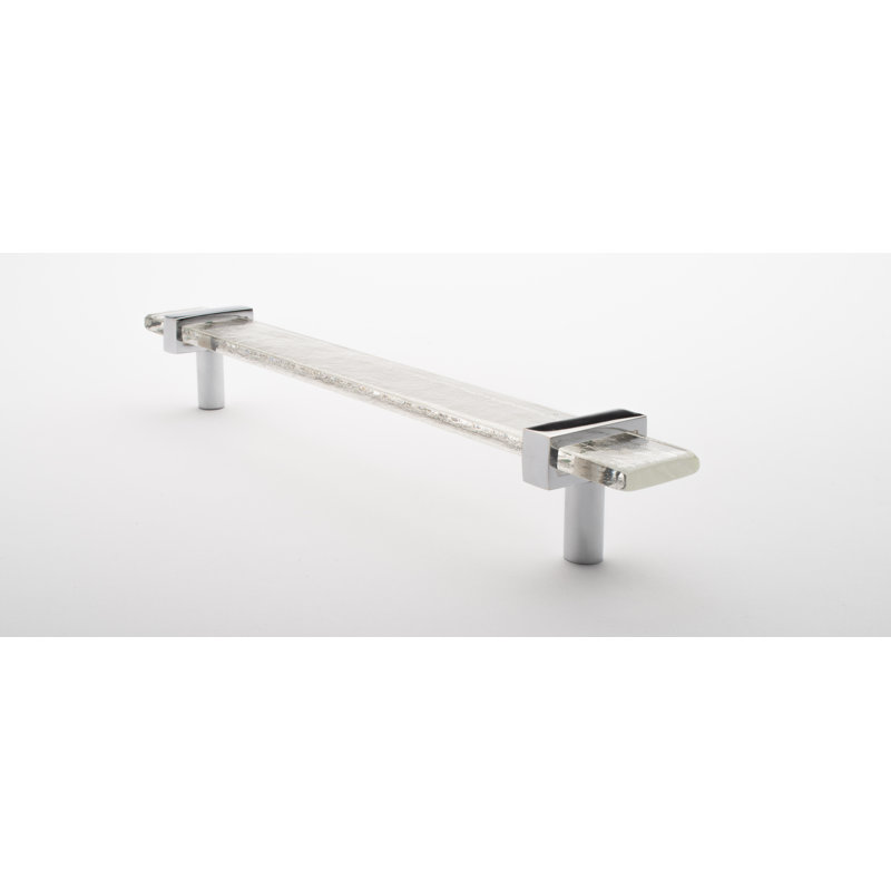 Adjustable 9" Length Bar Pull, Satin Brass/Black, 9"