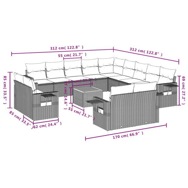 Dimensions du produit