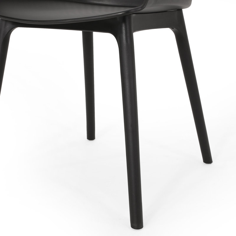 Currie 6 - Person Acacia Patio Dining Set with Rectangular Table