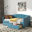 Lit plateforme tapissier avec rangement Aquavia-2045869559