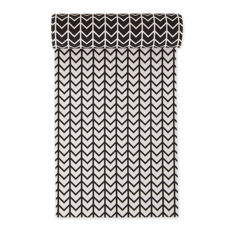 Doublure de tablette à chevrons, Noir