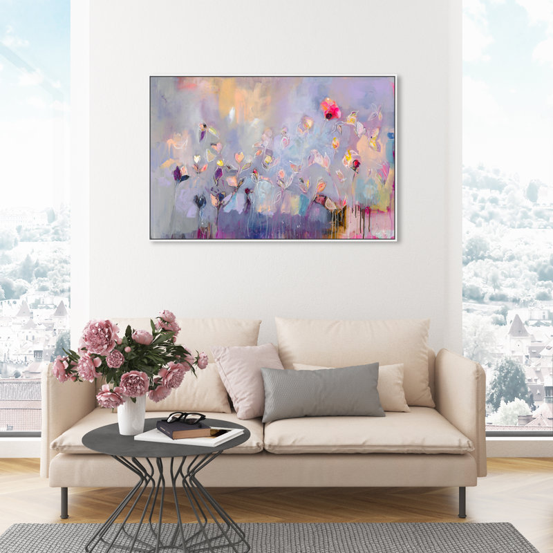 Infiniment divin par Michaela Nessim - impression sur toile tendue, Cadre blanc, H 20 po x l 30 po