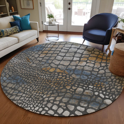 Tapis intérieur / extérieur gris Siena 