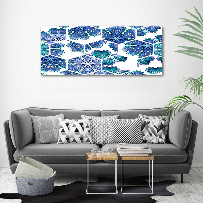 Elements Of The Mandala - No Frame Print on Canvas