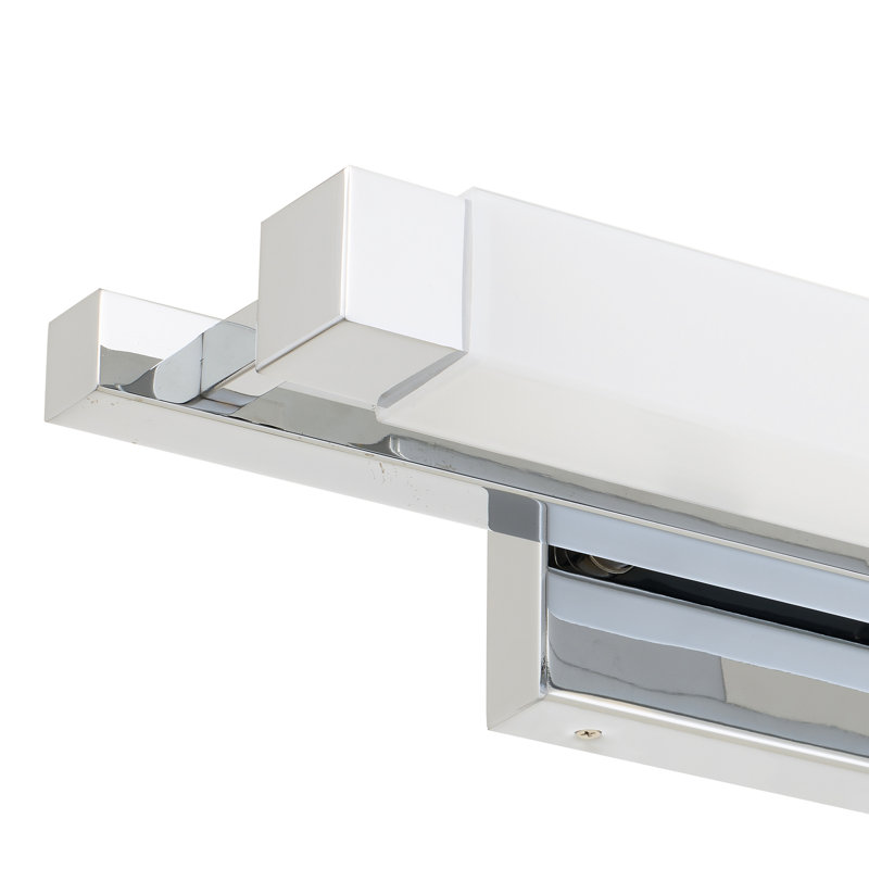 Applique murale de salle de bain de 50 cm (20 pouces), DEL basse consommation et lumineuse, 1250 lumens (15 W), double installation verticale ou horizontale, 3 températures de couleur au choix, compatible avec les variateurs, pour une utilisation intérieure.
