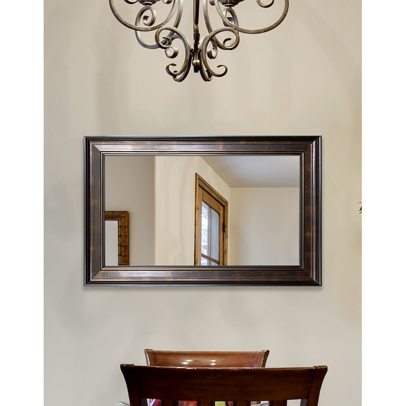 Miroir décoratif traditionnel vénitien Arlinna, H 35,75 po x l 39,75 po