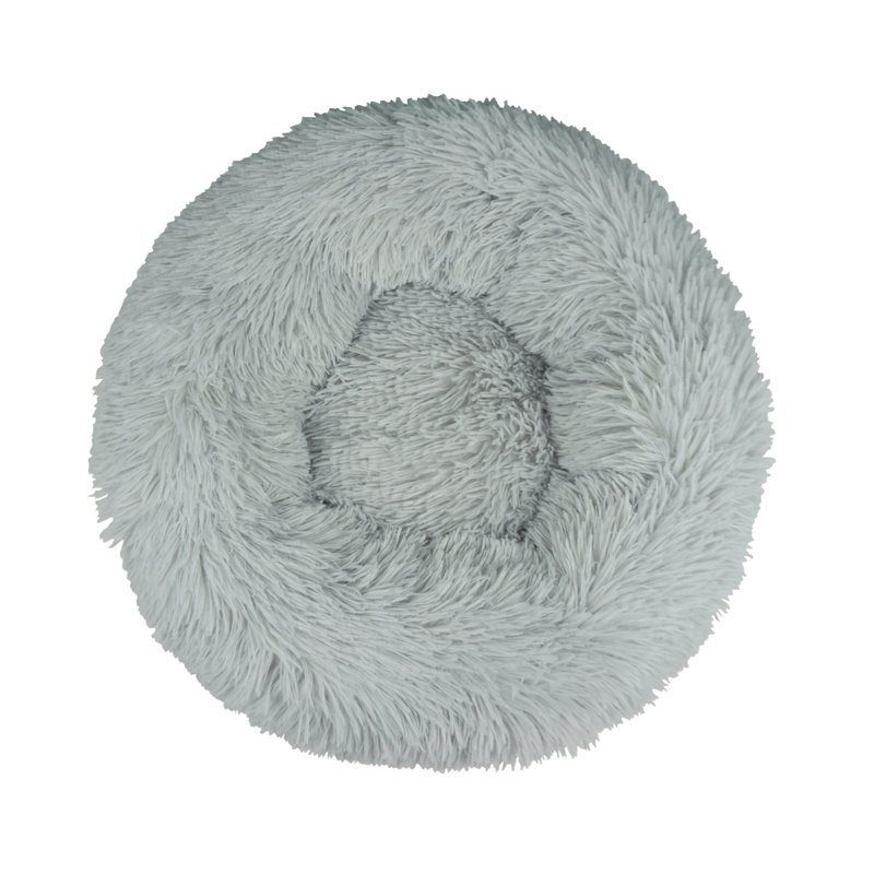 Lesley Orthopedic Pet Bed, 25cm H x 70cm W x 70cm D, Light Grey