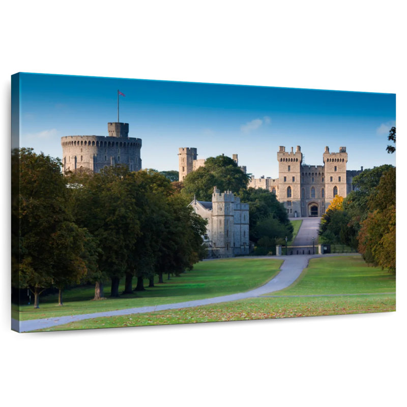 Kavia The Long Walk Windsor Castle, H 24 po x l 36 po