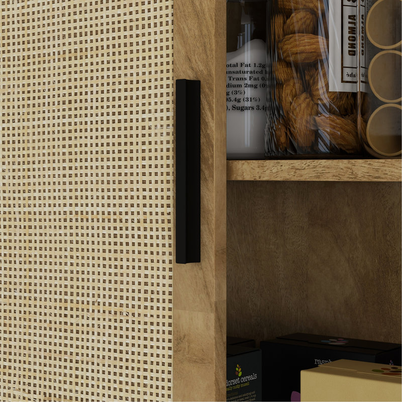 Kitchen Storage Cabinet With Adjustable Shelf