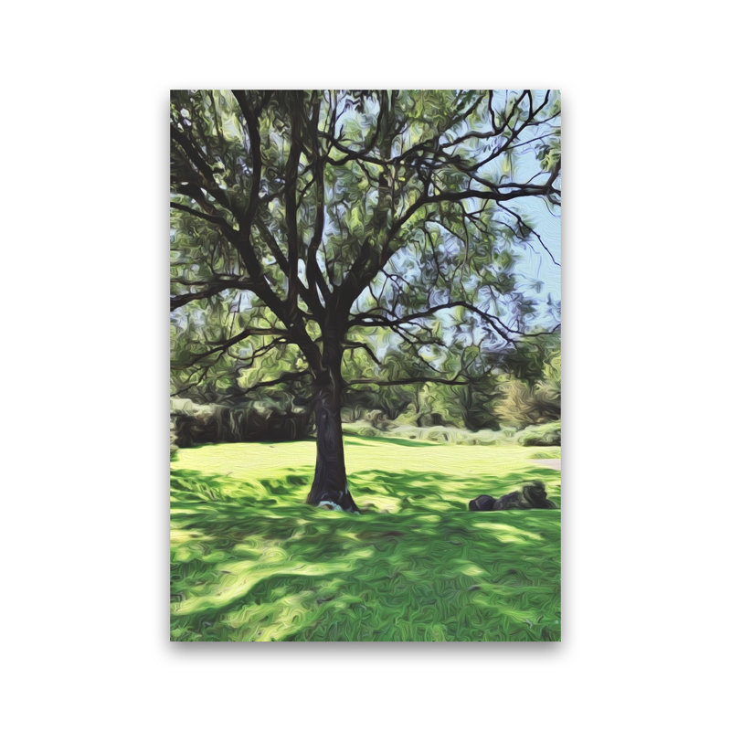 Tree - Print, 84cm H x 60cm W x 1cm D, Wrapped Canvas
