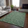 Premium Machine Washable Cerrito AMF514 Green Rug