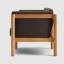 Chaise en teck Haven avec coussins Sunbrella-66452861