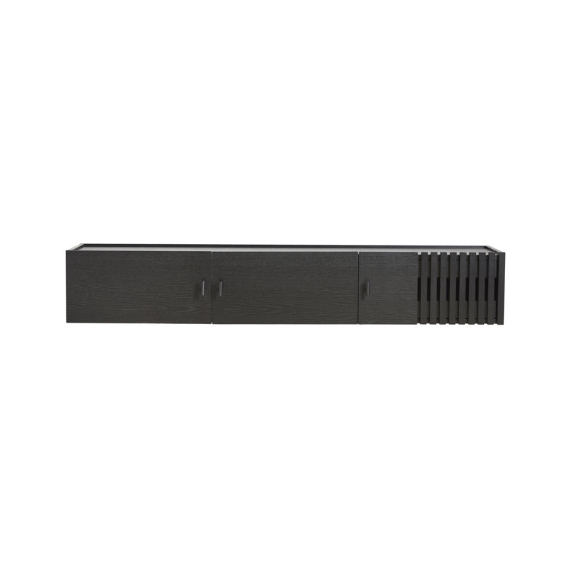 Array Wall-Mounted Sideboard (150 Cm), Black