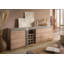Amsterdam 215cm Solid Wood Sideboard