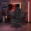 Metro Lane Adjustable Reclining Swiveling PC & Racing Game Chair-883042834-883042825