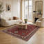 Vintage Look Cotton and Chenille Flatweave Area Rug-510161671