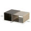 Table basse avec rangement Gulshafa