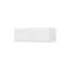 Armoire de cuisine murale à 2 portes Furinno Shaker, prête à assembler, P 12 po x l 36 po x H 12 po, blanc-139216745-139216746