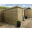 Bobtown 9 ft. W x 4 ft. D Solid Wood Garden Shed