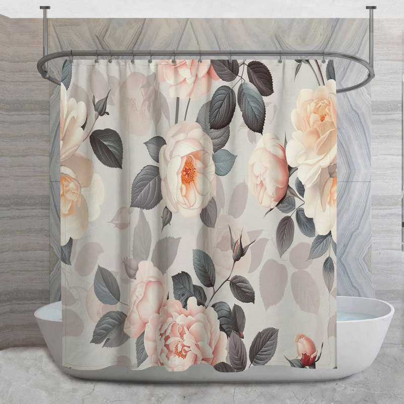 Rideau de douche Callini, H 93 po x l 70 po