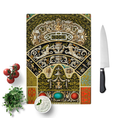 Tempered Glass a Striking Renaissance Chopping Board