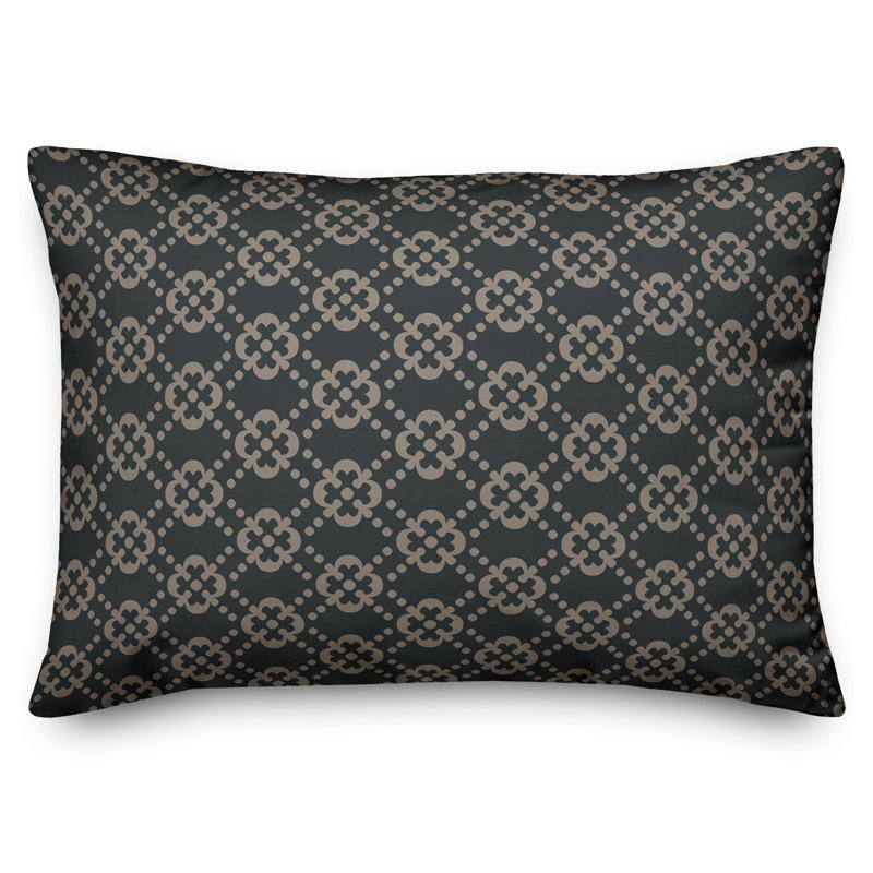 Coussin lombaire, Charbon / Gris