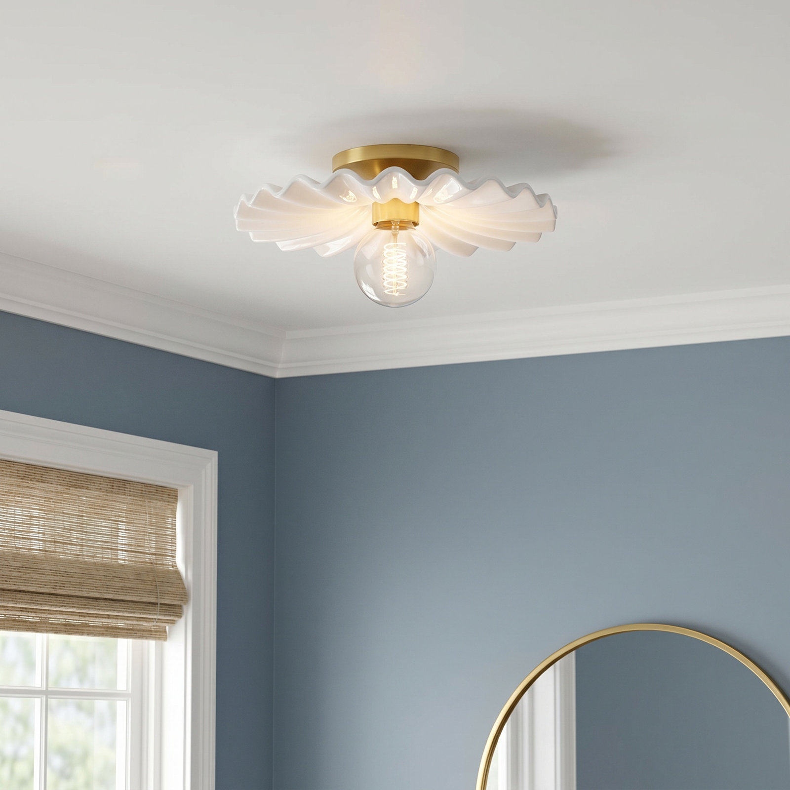 Carlotta Single Light Flush Mount