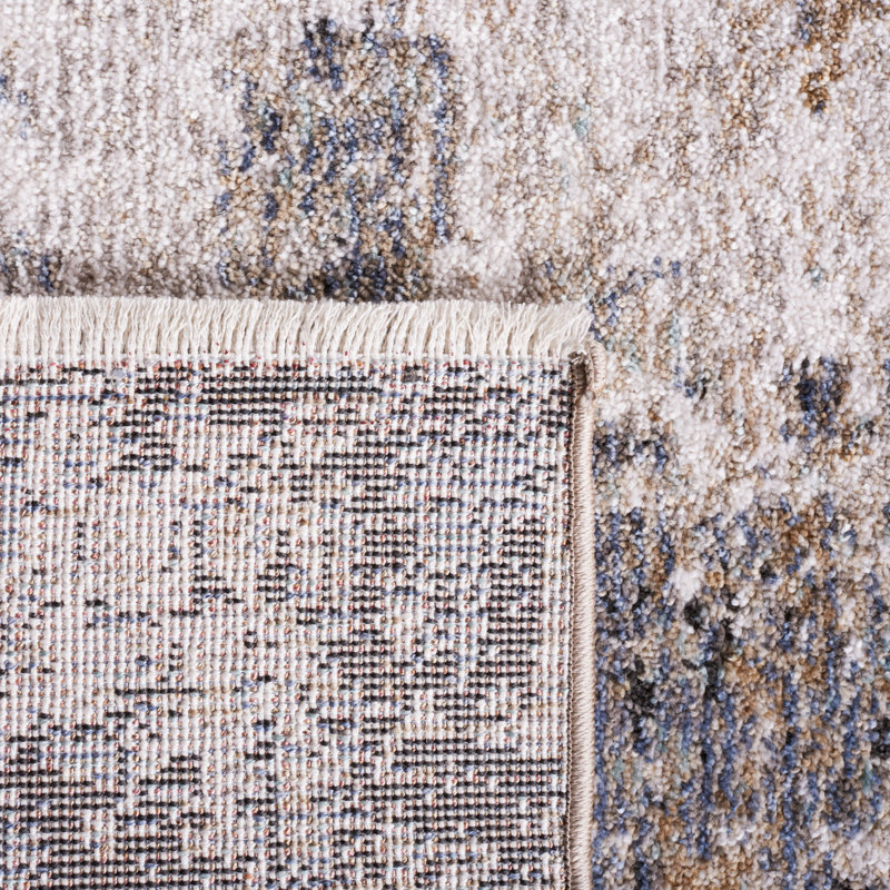 Idhika 342 Area Rug In Grey / Taupe, Runner 2'2" x 9'