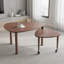 Table basse rotative moderne | Table basse d'appoint en bois massif | Idée de cadeau-1759982446-1759982447