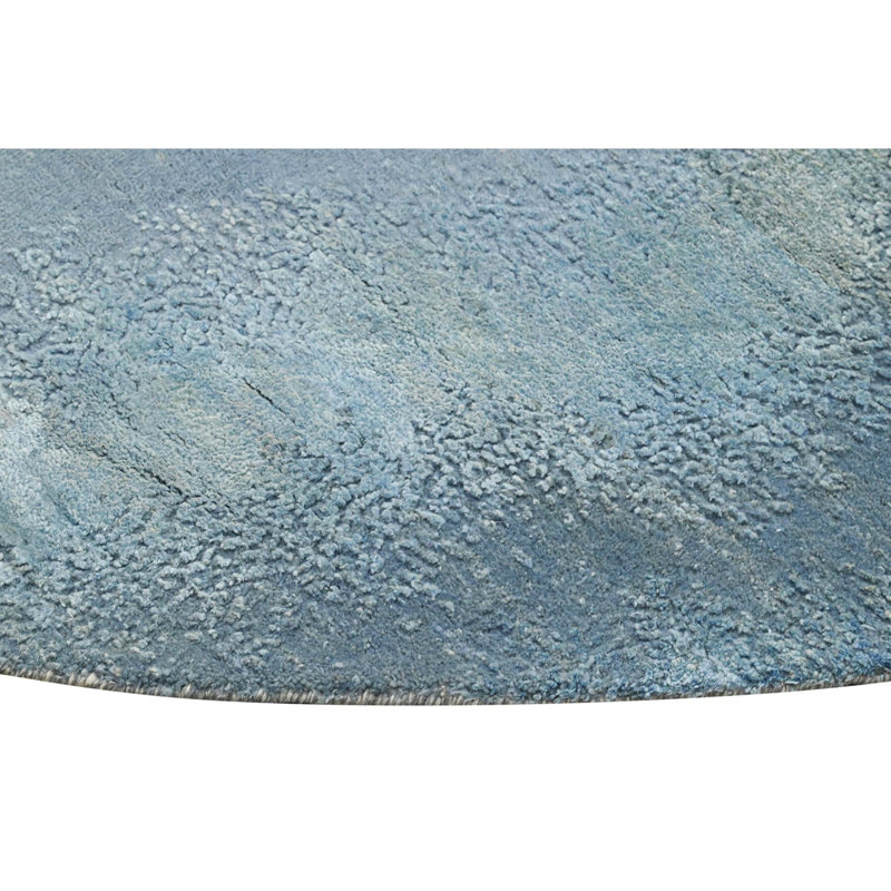 Abstract Area Rug, Round 6'