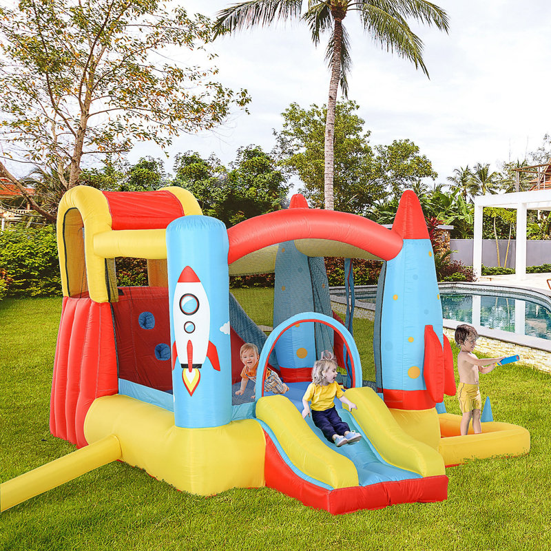 Glissade d'eau gonflable Outsunny Kids
