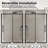 50"-54"W X 72"H Frame Shower Door, Double Sliding Shower Bathroom Glass Door with 1/4"(6mm) Clear SGCC Tempered Glass for Walk-in Shower, Easy-to-Clean Treated, Matte Black-123152756