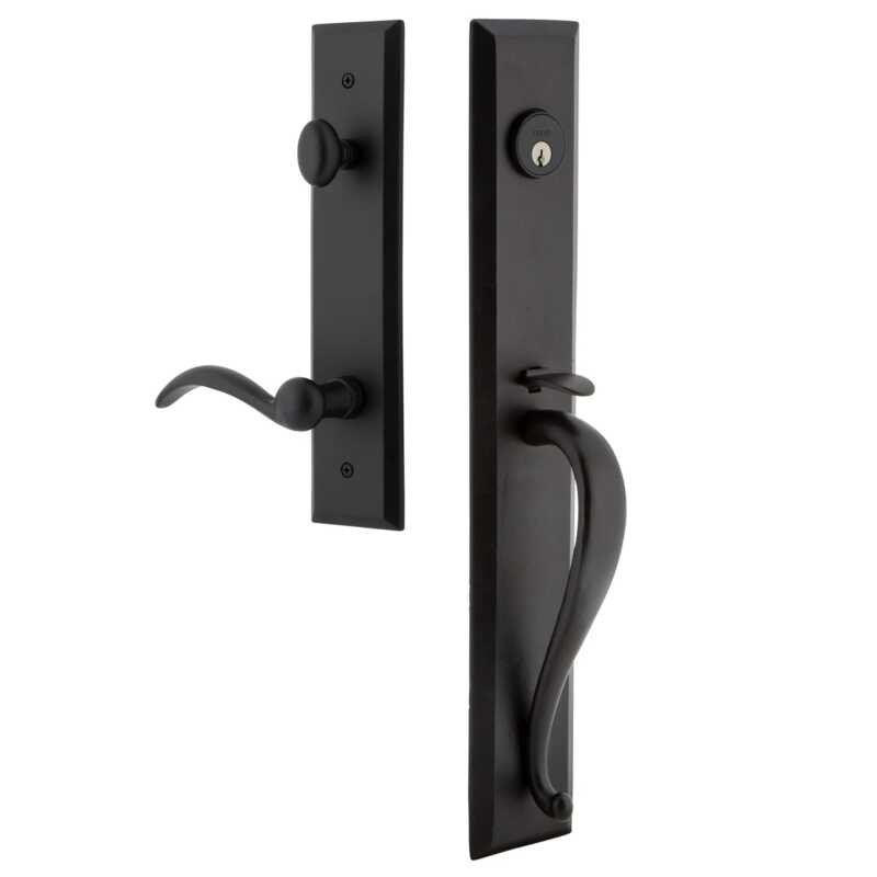 Ensemble de fausse poignée en fer Ageless, Surface Mounted, Droite