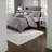 Luxurious Purple Jacquard Bedding Sets, Polyester King With Modern Accents