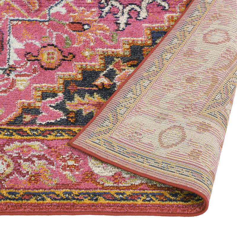 Otisville Pink Rug, Rectangle 239 x 335cm