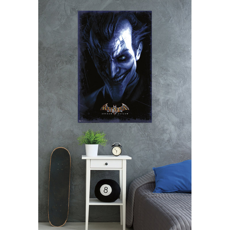 Arkham d’asile-impression sur papier joker
