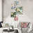 Ethereal Rococo Flourish Victorian Pattern XV - Floral Wall Decor Set Of 5