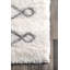 Tapis blanc / gris Anel-35851573