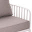 9 Piece Patio Conversation Sets, Modern Outdoor Patio Sectional Furniture Set With Two Square Coffee Table, Waterproof Thick Cushion Deep Seating For Porch, Balcony, White & Light Gray
