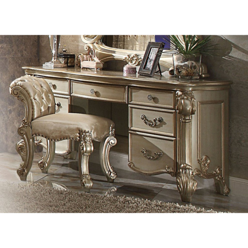 Meuble-lavabo en bois Gerasim, Blanc os
