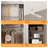 Seward 41’’-154’’ W Closet System With Shelves And 8 Hanging Rods-682785976