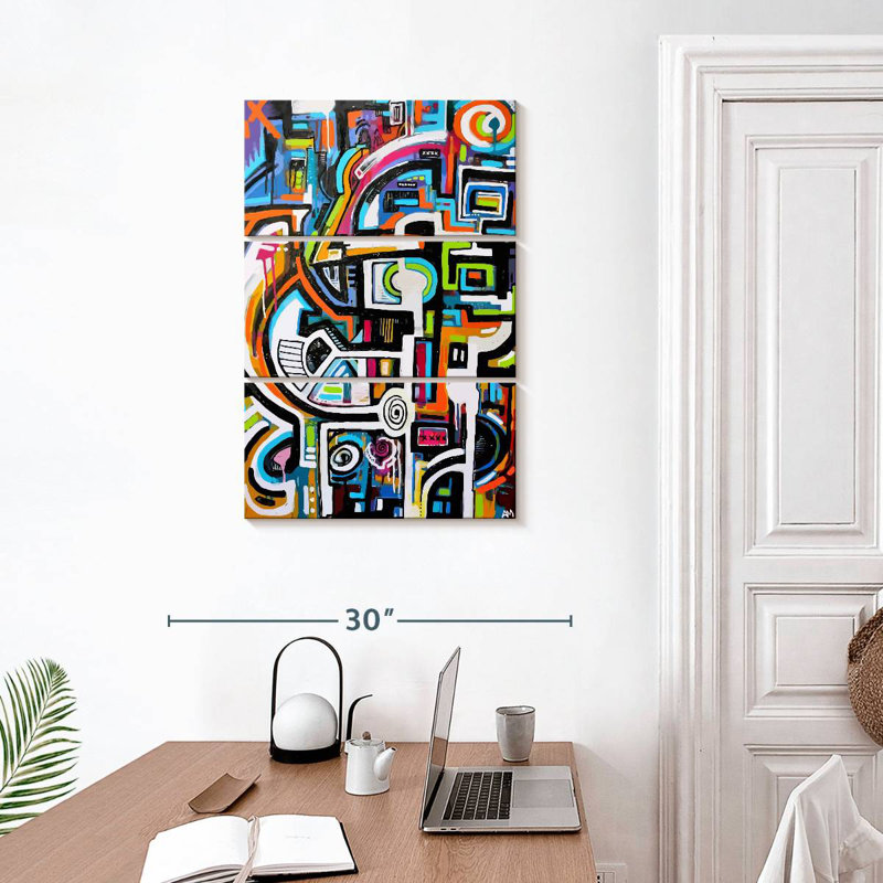 Avery Light And Dark Work, 32" H x 20" W