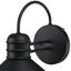Luminaire de grange d'extérieur noir texturé Santana