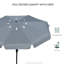 266cm Tilt Market Parasol-1970795801