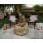 Metal and Glass Pillar Candle Holder with Openwork Geometric Frame - Decorative Accent for Modern and Glam Spaces-131801774-6566749