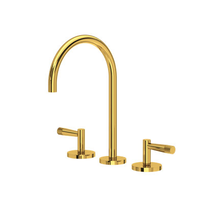 Terrell Widespread Lavatory Faucet With C-Spout