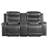 Denby 77.5" Traditional Faux Leather Power Double Reclining Loveseat with Power Reclining Motion, Integrated Console with USB & Outlets-106769852-110842266